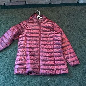 Torrid Maroon winter coat size 2.